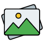 Photos free icon for commercial use