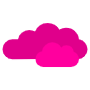 Pink Clouds free icon for commercial use