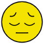 Sad Face Emoji free icon for commercial use