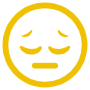 Sad Face Emoji free icon for commercial use