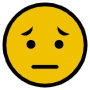 Sad Face Emoji free icon for commercial use