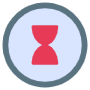 Sandclock free icon for commercial use