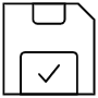 Save File free icon for commercial use