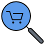 Search Shopping Cart free icon for commercial use