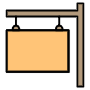 Signboard icon