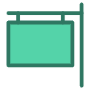 Signboard free icon for commercial use