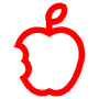 Sin Apple free icon for commercial use