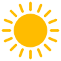 Sun icon