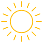 Sun free icon for commercial use