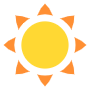 Sun free icon for commercial use