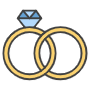 Wedding Rings icon