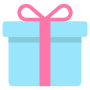 Blue Gift Box icon