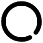 Circle free icon for commercial use