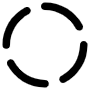 Circle free icon for commercial use