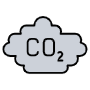 Co2 Cloud free icon for commercial use