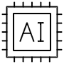 AI Chip free icon for commercial use