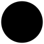 Black Circle free icon for commercial use