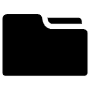 Black Folder free icon for commercial use