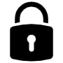 Black Padlock free icon for commercial use