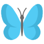 Blue Butterfly icon