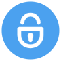 Blue Padlock free icon for commercial use
