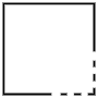 Bottom Right Corner free icon for commercial use