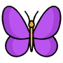 Butterfly free icon for commercial use