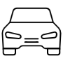 Car free icon for commercial use