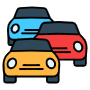 Car Fleet free icon for commercial use