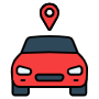 Car Location free icon for commercial use