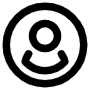 Circle Person free icon for commercial use