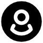 Circle Person free icon for commercial use