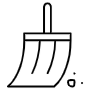 Cleaning Dust free icon for commercial use