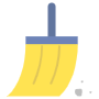 Cleaning Dust free icon for commercial use