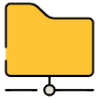 Data Storage Folder free icon for commercial use