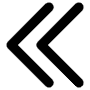 Double Arrow Left free icon for commercial use