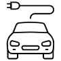 Electric Car free icon for commercial use