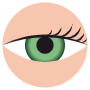Emerald Green Eye Color free icon for commercial use
