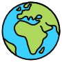 Globe icon