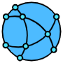 Globe Network free icon for commercial use