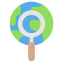 Globe Search icon