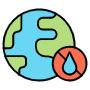 Globe Water Crisis icon