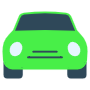 Green Car free icon for commercial use