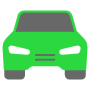 Green Car free icon for commercial use