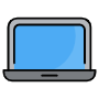 Laptop free icon for commercial use