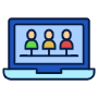 Laptop Teamwork icon
