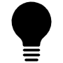Light Bulb free icon for commercial use