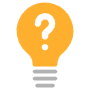 Light Bulb Question Mark icon