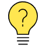 Light Bulb Question Mark free icon for commercial use