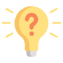 Light Bulb Question Mark icon